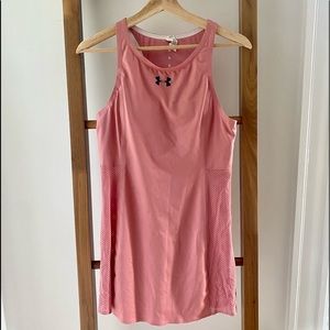 Pink Underarmour tennis dress in M